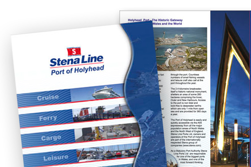 Holyhead Port Folder and Leaflets